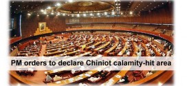 PM orders to declare Chiniot calamity-hit area